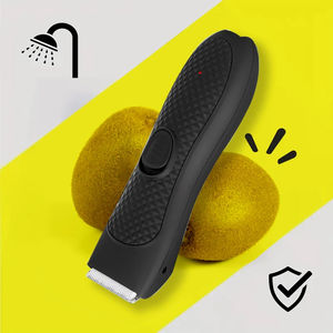 Tondeuse professionnelle pour zones intimes - Épilation des parties génitales, poitrine, testicules, maillot et poils pubiens, tondeuse pour zones sensibles, toilettage masculin - Product Image 1