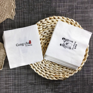 Serviettes personnalisées avec logo imprimé, serviettes pour boissons, serviettes de <span class=keywords><strong>cocktail</strong></span> pour bar, restaurant, mariage, banquet, fête d'anniversaire - Product Image 5
