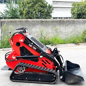 미니 스키드 스티어 로더 유로 5 CE EPA 중국산 과수원 및 농장용 소형 오거 로더 미니 바퀴 달린 스키드 스티어 로더 - Product Image 2