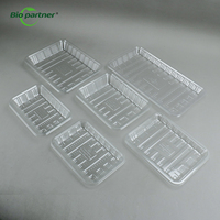Barquettes jetables en PP, PET, CPET pour supermarchés, viande, volaille, aliments surgelés, barquettes en mousse fraîche, barquettes en polystyrène, emballages en blister, jetables
