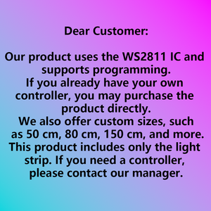 Tira de Luz LED Flexible Cortable de 12 mm, DC 24V, COB RGB WS2811, IP20, 720 LED, Cuerpo de Cobre FPC, Control Inteligente, Compatible con Alexa y <span class=keywords><strong>Home</strong></span> Assistant - Product Image 5