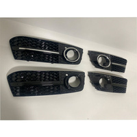 Veidt pour Audi A4 – Cadre de phare antibrouillard RS4 modifié, modèle A4B8 09-12, grille de couverture de phare antibrouillard nid d'abeille améliorée