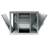 Ventilateur d'armoire de conduit en ligne rectangulaire centrifuge industriel 380V 60hz