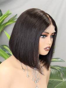 วิกผมบ๊อบสั้นแบบตรง FH 2x6 HD Lace Front Pixie ทำจากผมแท้ แสกกลาง - Product Image 2