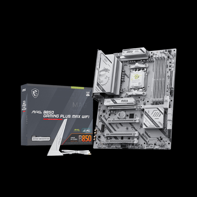 NEW MAG B850 GAMING PLUS MAX WIFI 4xDDR5 256GB PCIe 5.0 Support 9000/8000/7000 Series CPU ATX SATA Motherboard Gaming PC