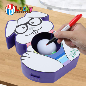 Lucky Toys DIY Art Enfants Artisanat Kits Oeufs <span class=keywords><strong>De</strong></span> Pâques Lapin Éducatif Doodle Ensemble <span class=keywords><strong>À</strong></span> La Main pour La Décoration <span class=keywords><strong>De</strong></span> Pâques Cadeau <span class=keywords><strong>De</strong></span> <span class=keywords><strong>Noël</strong></span> - Product Image 5