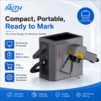 Imprimante laser Faith pour l'impression de noms sur métal, plastique, fibre, machine de gravure laser, imprimante laser pour surface métallique