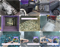 Mesin Penghancur Serpihan Aluminium Kaleng Bekas Kabel Tembaga Lembaran Baja Tipis
