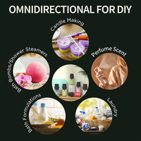 6 types d'huiles essentielles florales, flacon de 10 ml, huile aromatique naturelle aux senteurs de fleurs pour diffuseur, bain de spa, artisanat fait main, écologique, longue durée