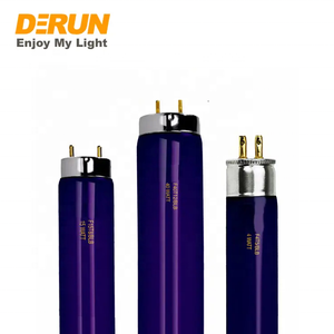 T8 10W 15W 18W 30W 36W G13 UV đen ánh sáng màu xanh Ống BLB F10/BLB F18/BLB F36/BLB 365nm huỳnh quang ống ánh sáng CE - Product Image 1