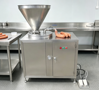 Machine à Embutir les Saucisses Commerciale Automatique, Embutitrice Sous Vide pour Chorizo