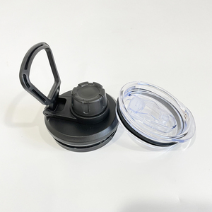 Tasses moulantes en acier inoxydable, 20oz, isolées sous vide, pour le sport, <span class=keywords><strong>avec</strong></span> deux couvercles - Product Image 6