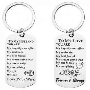 定制激光雕刻时尚风格热升华金属钥匙扣锌合金登山扣带徽标促销礼品空白配件 - Product Image 1