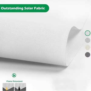 Su misura prezzo all'ingrosso Semi oscurante tessuto impermeabile tende a rullo senza fili per gli uffici - Product Image 3