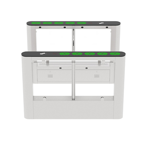 Hcw cw411 bảo mật cao kiểm soát truy cập tự động turnstile động cơ không chổi than chống tailgating không gỉ sinh trắc học Swing tốc độ cổng - Product Image 2