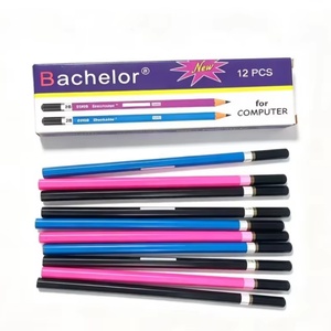 Útiles Escolares Clásicos, Lápiz Negro 2B de Madera Real No Tóxica de 7 Pulgadas, Calidad de Fábrica para Uso Escolar y de Oficina - Product Image 1