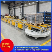 Nouveau Convoyeur à Chaîne Robuste Jiaming pour Palettes, Ligne d'Emballage à Maillons Plats, Équipement de Manutention et de Levage, Chine, 20m/min