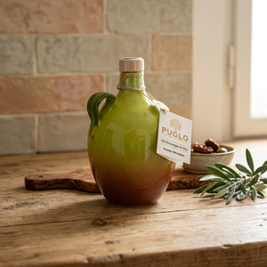 Aceite de Oliva Virgen Extra PUGLO 25CL-50CL, Aceite de Cocina Italiano Prensado en Frío, Botella de Ánfora - Product Image 2