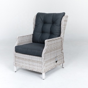 Conjunto de Muebles de Jardín de Aluminio Resistente y Contemporáneo, con Mimbre Sintético, para Terraza o Patio - Product Image 2