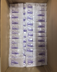 กรรไกรปักผ้าขนาดเล็ก แข็งแรง ทนทาน พร้อมปลอกซิลิโคนป้องกัน สีสันสดใส เหมาะสำหรับงานปักครอสติช - Product Image 6