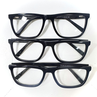 Déstockage entrepôt : Montures de lunettes rétro en plastique et acétate, modèles aléatoires, pour hommes