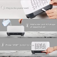 Diffuseur d'huile essentielle d'arôme de flamme de personnage de blé usb 3D, nouveau 2023