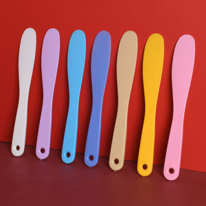 Groothandel PP plastic cosmetische gezichtsmasker spatel grote maat roerstaafje plastic lichaamsschraper alginaat spatel - Product Image 1