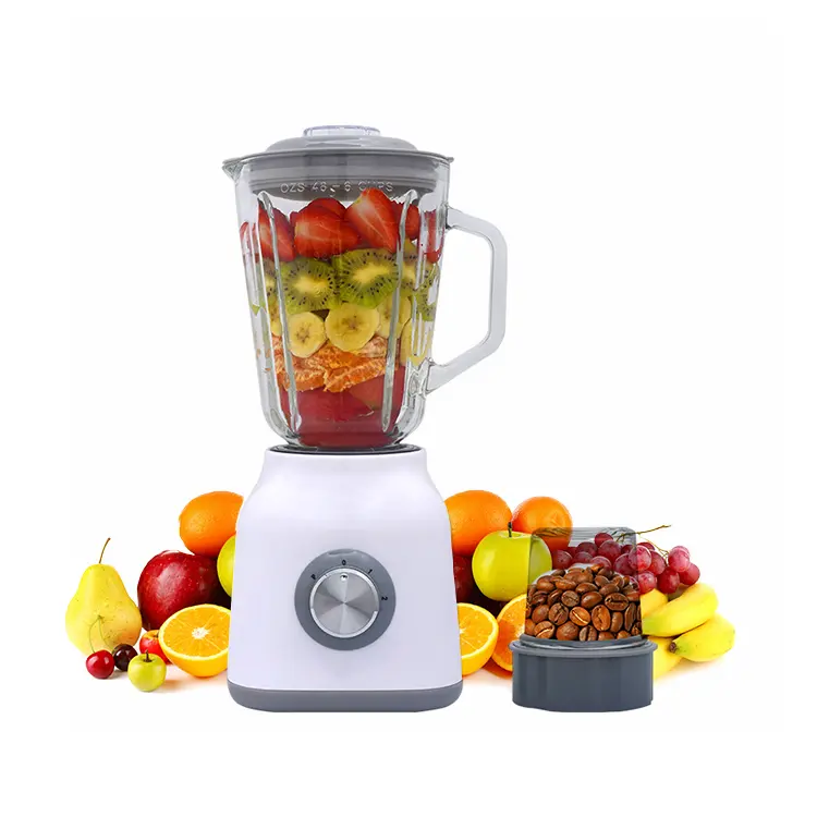 Manufacturer Wholesale Hihg Quality, 1.5L Black And White With Pure Copper Motor Blender/