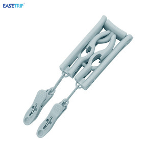 Appendiabiti pieghevole in acrilico <span class=keywords><strong>da</strong></span> <span class=keywords><strong>viaggio</strong></span> magico personalizzato con clip per armadio bagno e soggiorno appendiabiti - Product Image 6