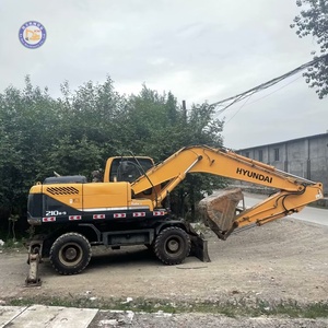 Excavatrice d'occasion à vendre : Excavatrice sur roues Hyundai 210W-9 de 21 tonnes, modèles 210 et 220, idéale pour la construction, disponible à Shanghai. - Product Image 1