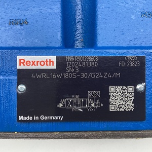 4WRL16W180S-3X/G24Z4/M R901298608 180ลิตร/นาที 350บาร์ วาล์วควบคุมทิศทางแบบสัดส่วนควบคุมด้วยไพโลต์ NG16 24V - Product Image 6