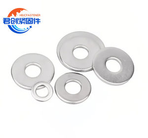 304 yassı paslanmaz çelik yıkayıcı kalın contalar ve Metal ara parçaları büyütülmüş M3-M20 mm düz kaplama M10 - Product Image 1