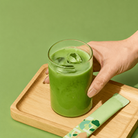 Poudre de Matcha Bio de Qualité Supérieure Vert Intense pour Boisson Directe et Infusion à Froid Certifiée USDA et UE – Sachet en Vrac OMT02B
