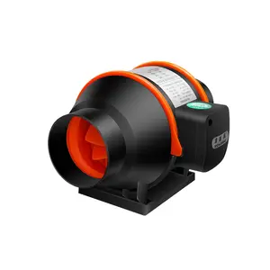 Ventilador de fluxo misturado axial de baixo ruído, ventilador oblíquo de fluxo de fogo de alta temperatura