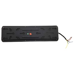 Pièces de système d'éclairage de camion de haute qualité, feux arrière universels en forme de X gauche et droit pour remorque, 24V 100W - Product Image 4