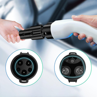 Adaptateur de charge pour véhicule électrique Tesla SAE J1772 Type 1 avec prises d'entrée/sortie pour les modèles 3/Y/S/X, nouveau, max 80A 250V AC