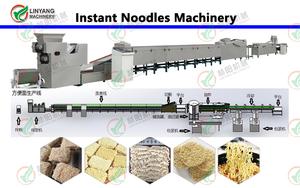 Friteuse à farine électrique automatique, machine de production et d'emballage de nouilles instantanées avec une ligne de traitement complète à haute capacité - Product Image 3