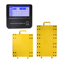 Báscula de Plataforma Industrial Inalámbrica para Camiones PSD-WD23A PUSHTON de Alta Resistencia con Pantalla LCD, 20T, OEM