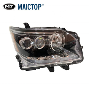 MAICTOP partes del cuerpo de la linterna del coche LED <span class=keywords><strong>faro</strong></span> para gx460 gx450 gx400 2014, 2015, 2016, 2017 negro edición - Product Image 1