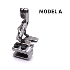 Nuevo pie de arrastre doble para doble pliegue con 4 hilos para dos capas de tela, compatible con overlockers de brazo bajo/medio/alto - Product Image 1