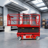 Nouvelle table élévatrice à ciseaux autoportante hydraulique entièrement automatique Jiuxin GTJZ, alimentée électriquement, en acier moulé, capacité 100 kg, hauteur max. 16 m