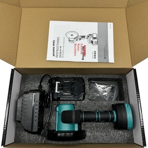 <span class=keywords><strong>Meuleuse</strong></span> d'angle compacte sans balais à rotor externe rechargeable de 4 pouces, haute performance pour le polissage et le nettoyage des joints - Product Image 1