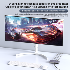 Tarjeta de Captura de Video Xput 4K60Hz USB 3.1 con Salida de Audio en Bucle (Salida de Audio Micrófono/Línea) para Laptop Linux, Transmisión en Vivo y Grabación - Product Image 5