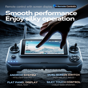 Máy bay không người lái điều khiển từ xa màn hình cảm ứng siêu lớn Wing 6 GPS, chất liệu nhựa, <span class=keywords><strong>gimbal</strong></span> 3 trục, chụp ảnh trên không, tránh vật cản, tầm bay 6km - Product Image 5