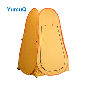 Yumuq 1-2 người 190T polyester 1000mm không thấm nước nhà vệ sinh di động cắm trại mái hiên tắm tắm thay đổi Vải lều - Product Image 1