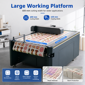 Platenplotter snijmachine, <span class=keywords><strong>vinyl</strong></span> snijplotter, print-and-cut machine - Product Image 2