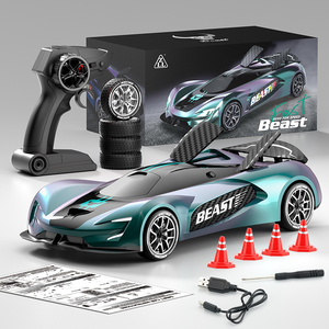 <span class=keywords><strong>Voiture</strong></span> RC <span class=keywords><strong>de</strong></span> drift 4x4 haute vitesse 1:24 avec peinture caméléon, son et lumière, aileron mobile - <span class=keywords><strong>Voiture</strong></span> télécommandée <span class=keywords><strong>de</strong></span> cascade - Product Image 6