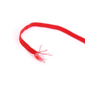 Cordon élastique en caoutchouc <span class=keywords><strong>tricot</strong></span>é et tissé, coloré, 3mm/6mm/8mm/12mm, en rouleau, directement de l'usine - Product Image 5