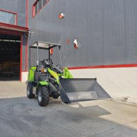 Attrezzatura da Costruzione, Piccolo Caricatore Elettrico a Quattro Ruote Motrici con Alimentazione a Batteria, Macchina ad Alta Efficienza, Mini 4WD