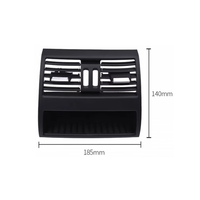 HDERM Auto Parts Grille d'évent de climatisation centrale arrière pour BMW série 5 F10 F18 64229172167